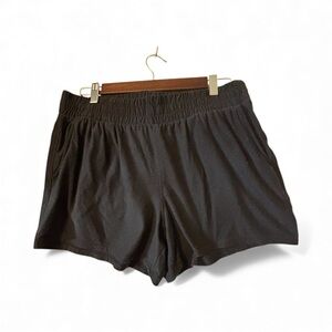 Black Workout Athletic Shorts for Women Size Large